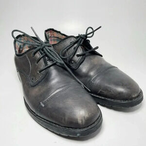 Bed Stu Rustic Leather  Oxford Lace Up Shoes